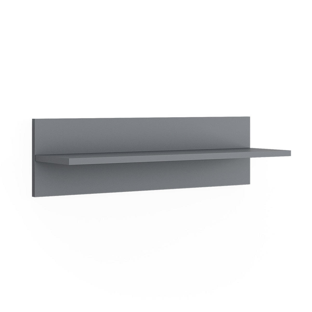 WANDREGAL Ajaton Grau 70 x 20 cm - Grau, Holzwerkstoff (70/20/20cm) - VitaliSpa