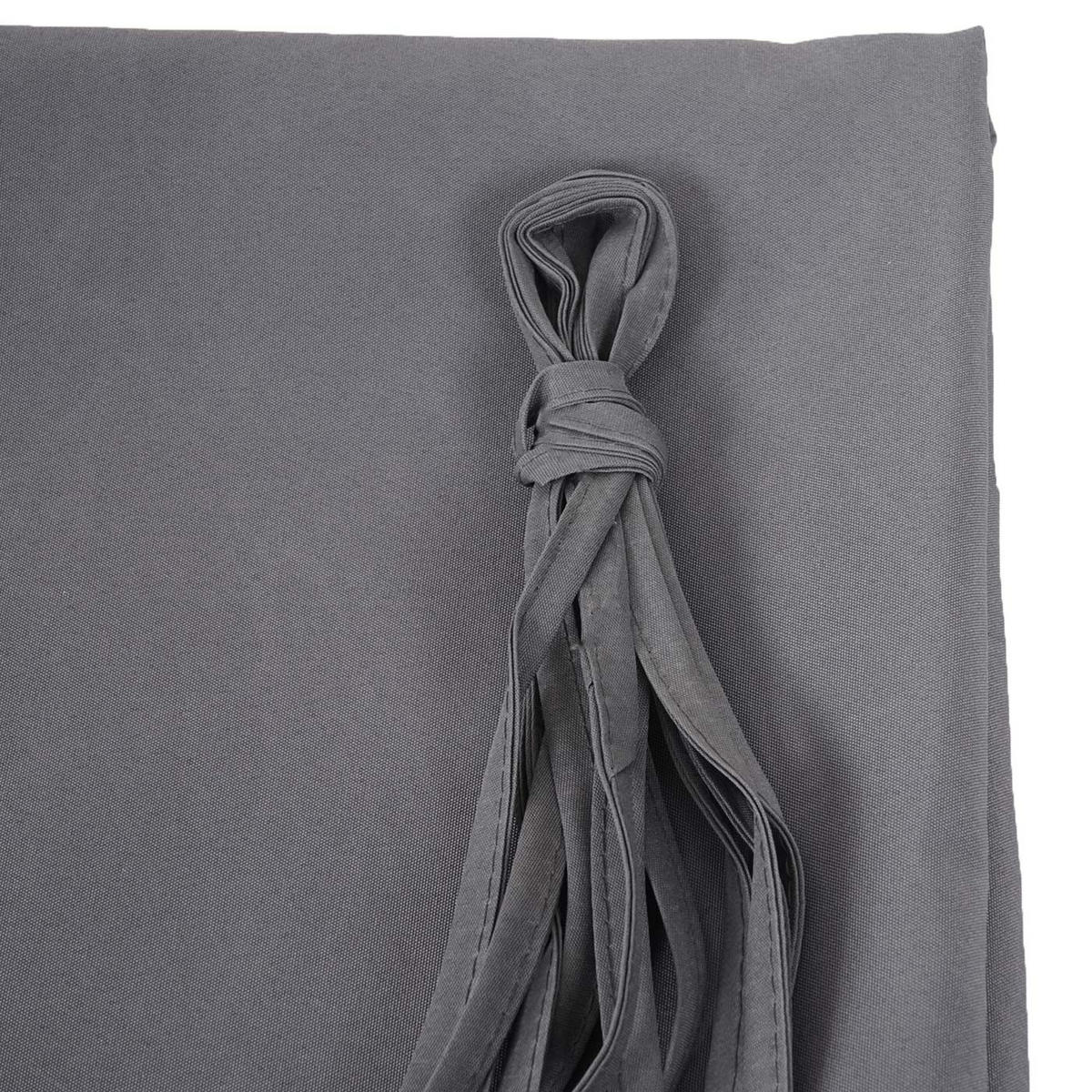 ERSATZBEZUG DACH FÜR PERGOLA BEJA Grau - Grau, Textil (272/1/596cm) - MCW