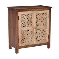 BUFFETSCHRANK Braun - Braun, Holz (70/75/35cm) - Nordlys