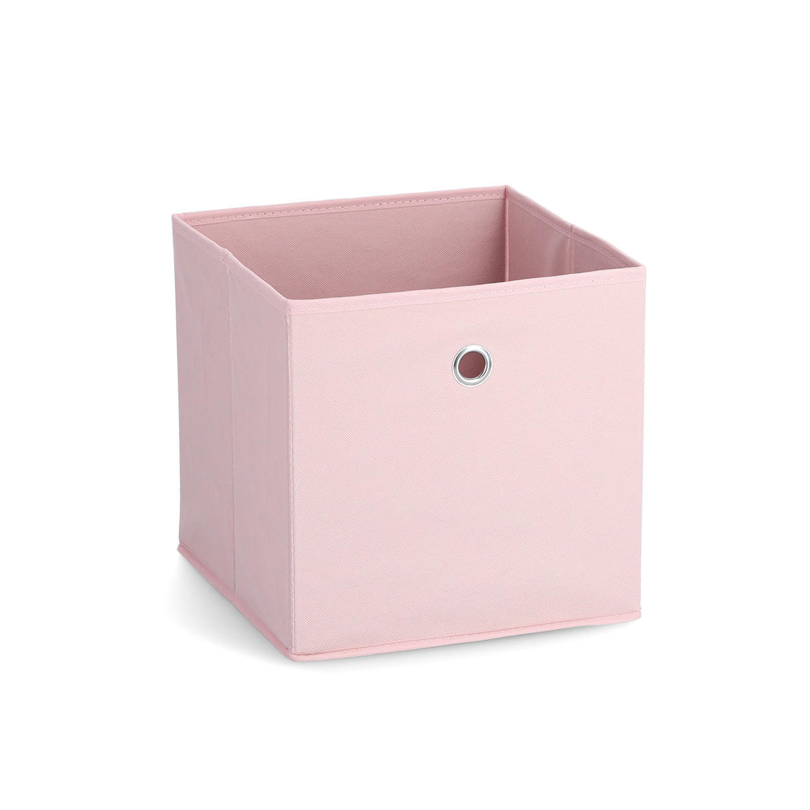 AUFBEWAHRUNGSBOX mit Griffloch, Vlies - Rosé - Rosa, Textil (28/28/28cm) - Zeller Present