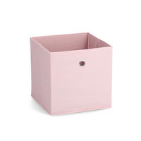 AUFBEWAHRUNGSBOX mit Griffloch, Vlies - Rosé - Rosa, Textil (28/28/28cm) - Zeller Present