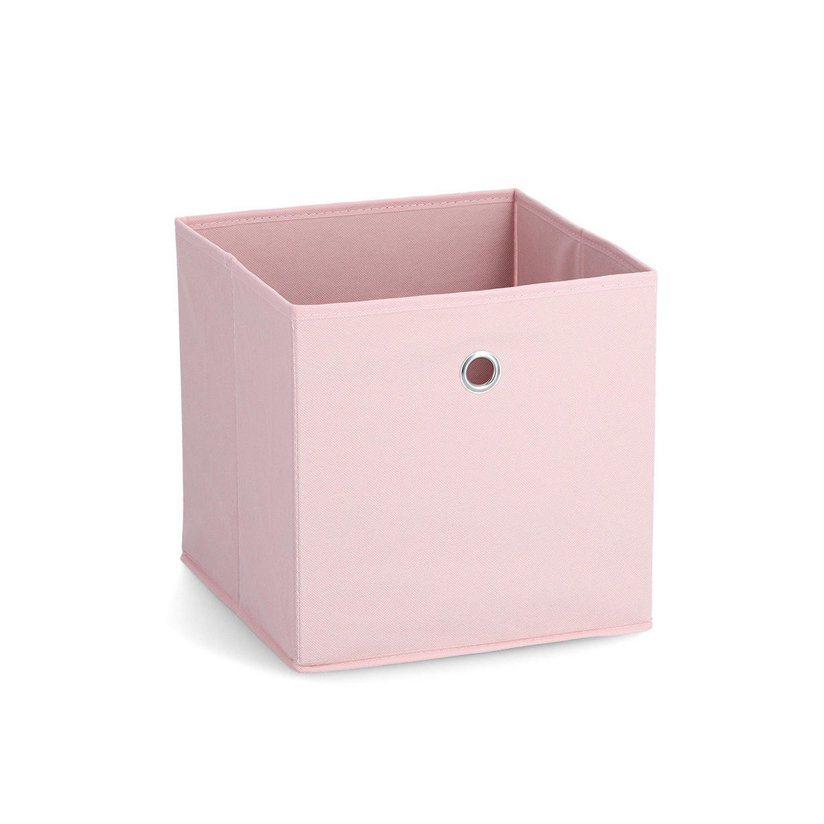 AUFBEWAHRUNGSBOX mit Griffloch, Vlies - Rosé - Rosa, Textil (28/28/28cm) - Zeller Present