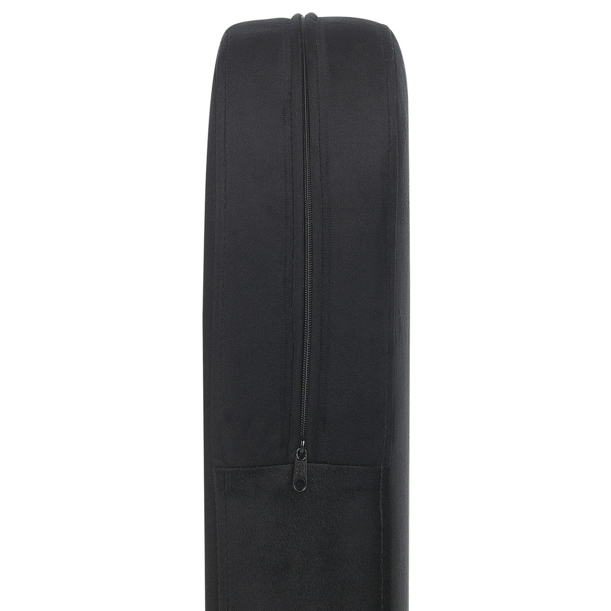 SESSEL aus Samt schwarz Sirkka - Goldfarben/Schwarz, Textil (72/71/70cm) - Beliani