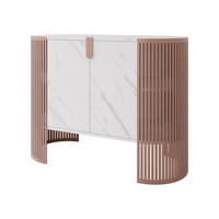 KOMMODE Fikoli Ember - Messingfarben/Weiß, Holzwerkstoff/Metall (120/90/40cm) - MIRJAN24