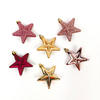 WEIHNACHTSBAUMSCHMUCK Sterne Kunststoff 6er-Set - Pink/Multicolor, Kunststoff (3/6.5/6.3cm) - Atmosphera Createur d´interieur