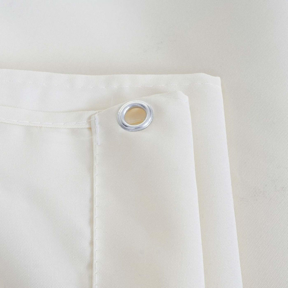 ERSATZBEZUG DACH FÜR PERGOLA BEJA Cremeweiß - Weiß, Textil (372/1/596cm) - MCW