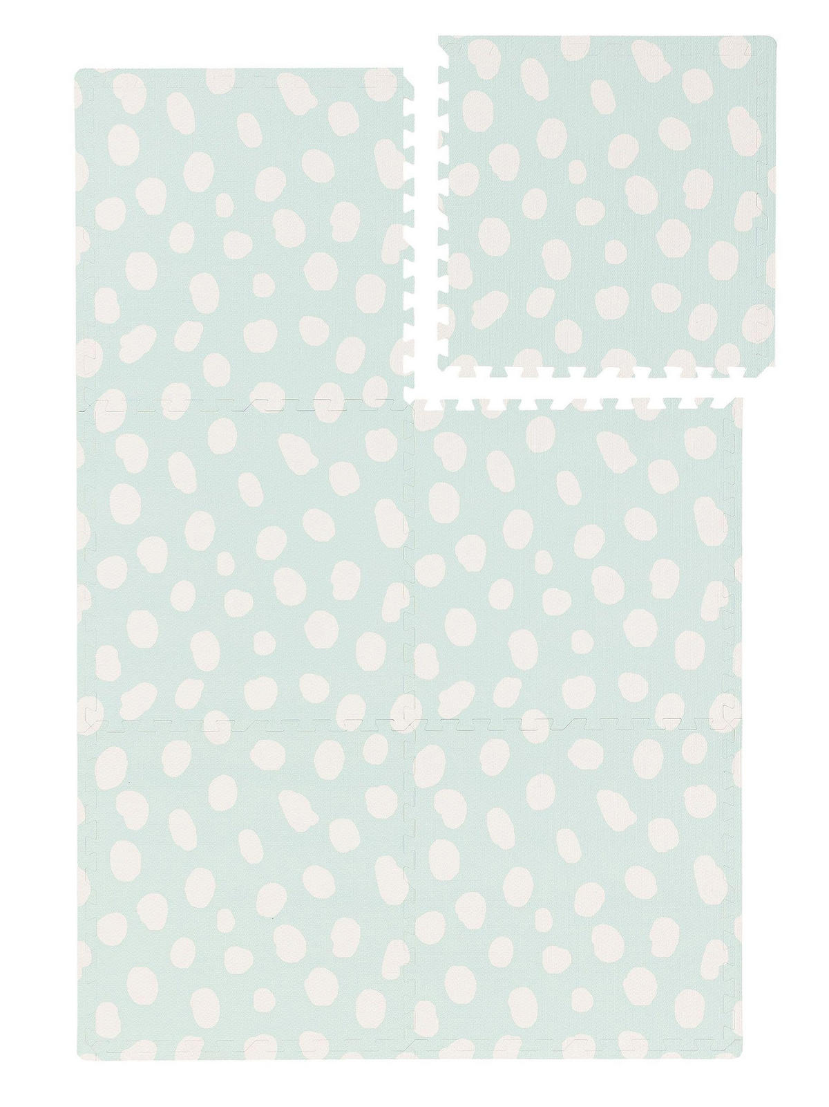 SPIELMATTE Savannah Mint 120x180 cm - Mintgrün, Textil (120/180cm) - Lytte