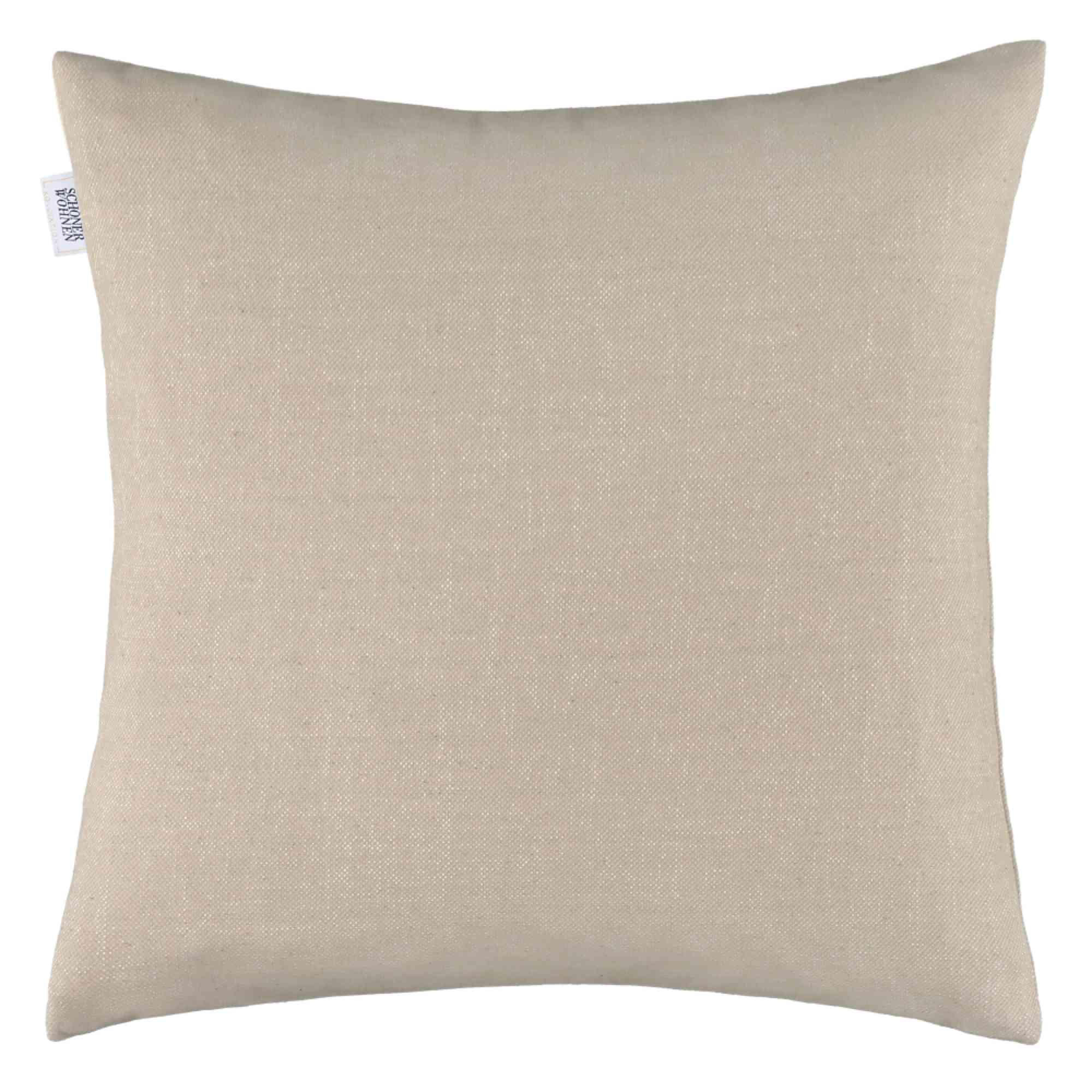 ZIERKISSENHÜLLE DEKOKISSENHÜLLE SCAN - Sandfarben, Textil (45/45cm) - Schöner Wohnen