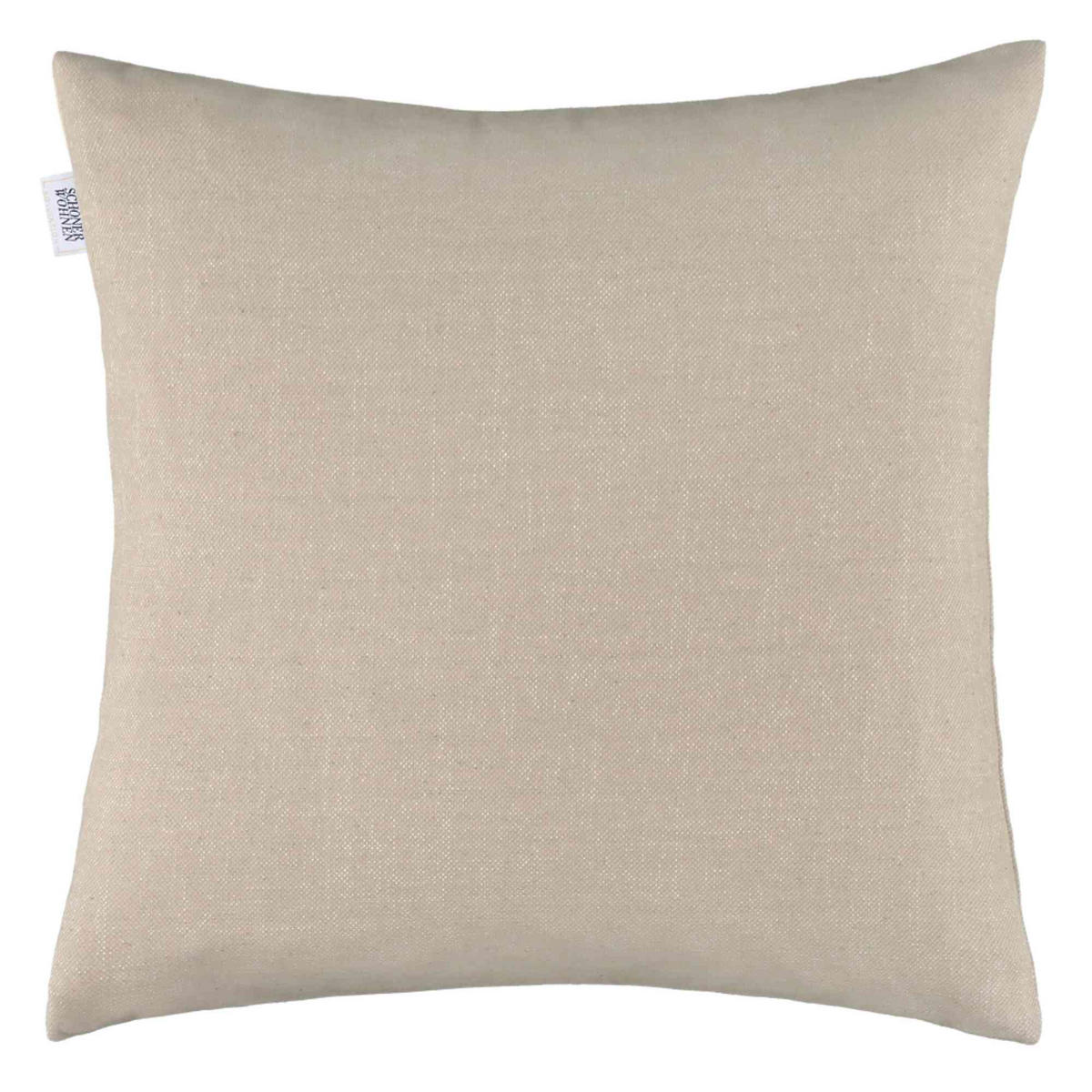 ZIERKISSENHÜLLE DEKOKISSENHÜLLE SCAN - Sandfarben, Textil (45/45cm) - Schöner Wohnen