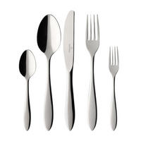 TAFELBESTECK GEBÜRSTET Arthur grau 30er Set - Grau, Metall - Villeroy & Boch