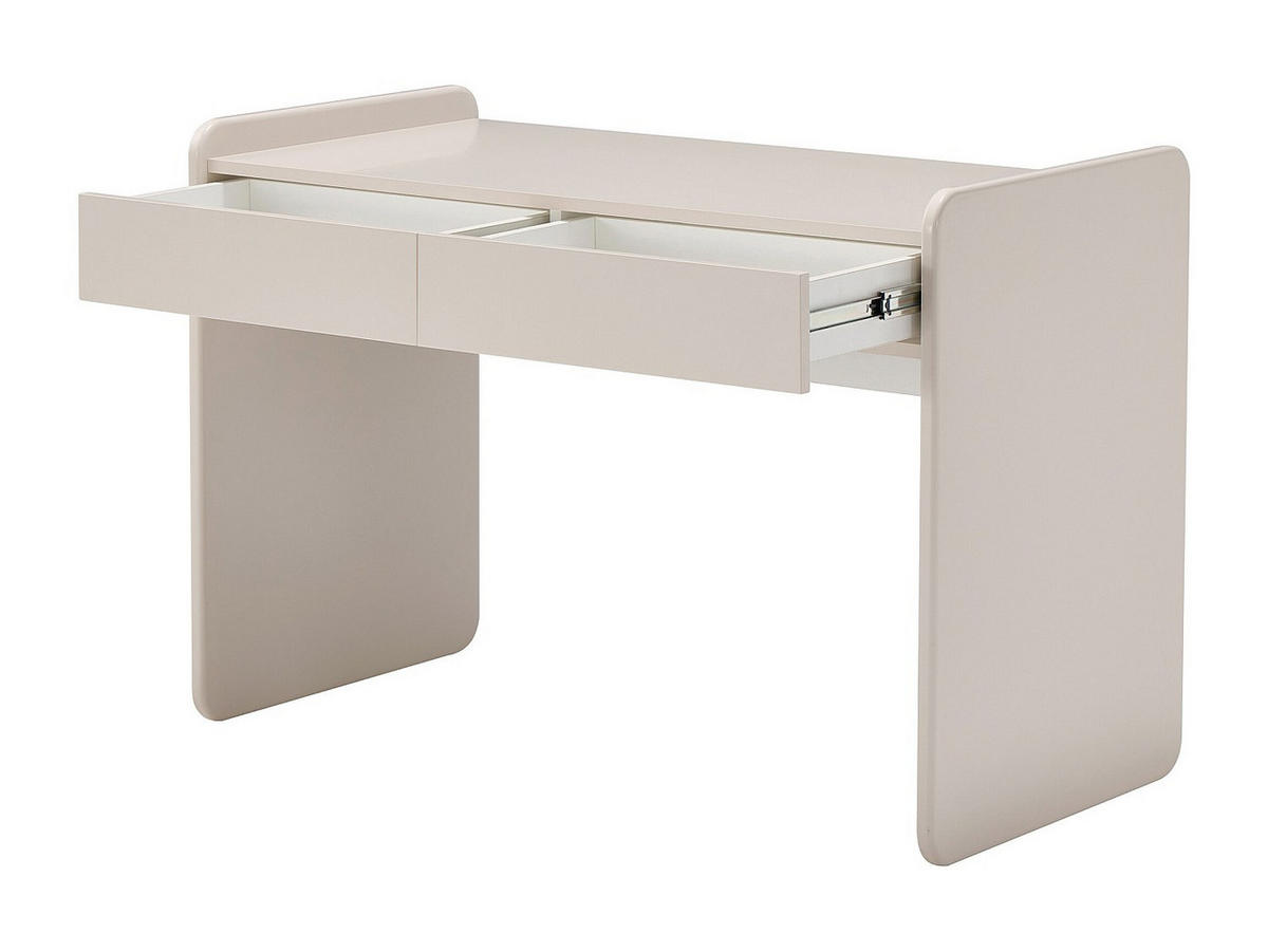 SCHREIBTISCH - 120 cm x 60 cm - holz - beige Rynovel - Beige, Holz (60/120/83cm) - Vente-Unique