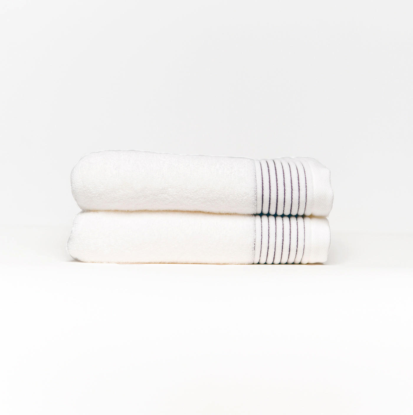 HANDTUCH Pure Elegance 2er Set, 50x100cm, Baumwolle, Weiß - Weiß, Textil (50/100cm) - SOWL