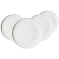 SERVIERPLATTEN Kelly weiß ø 30 cm 4er Set - Weiß, Keramik (30/2.9/30cm) - Ritzenhoff Breker