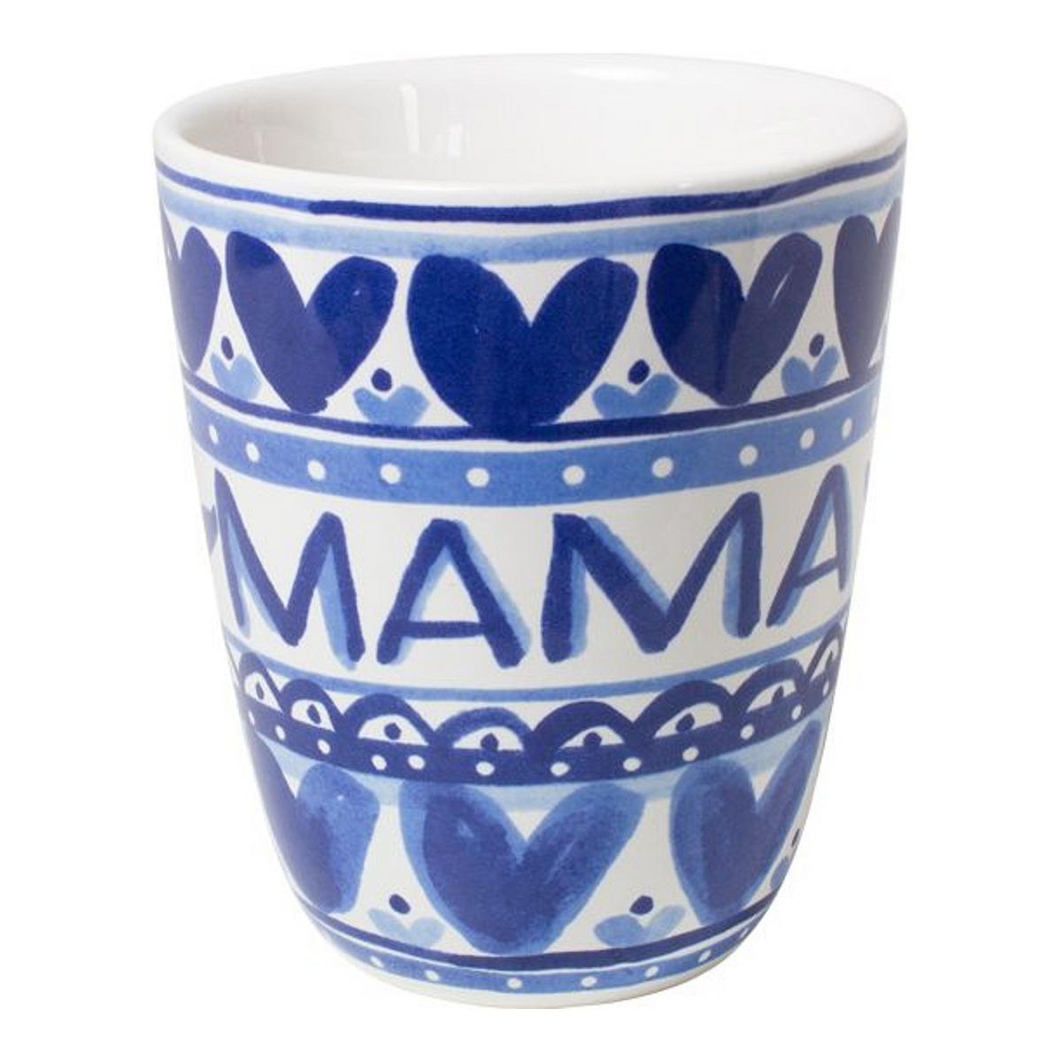 BECHER Muttertag in Blau - 350 ml - Multicolor, Keramik (0.35L) - Blond Amsterdam