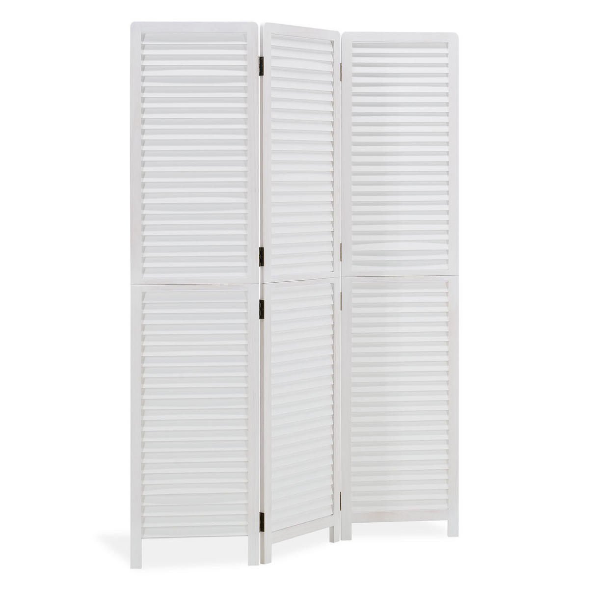 PARAVENT 120/170 cm Weiß - Weiß, Holz (120/170/2cm) - Homestyle4u