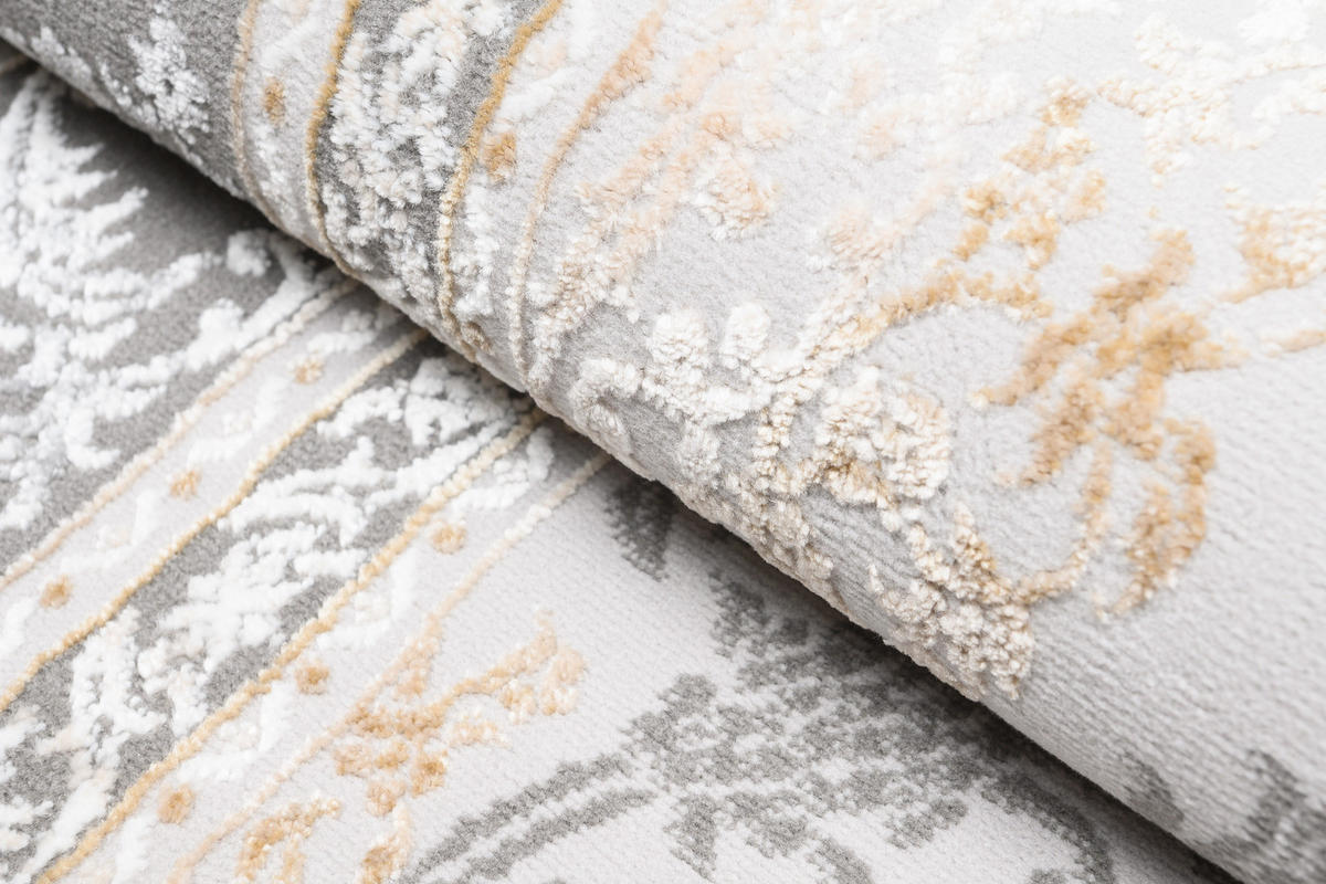 TEPPICH HERA Grau 140/200 cm - Grau, Textil (140/200cm) - Tapiso