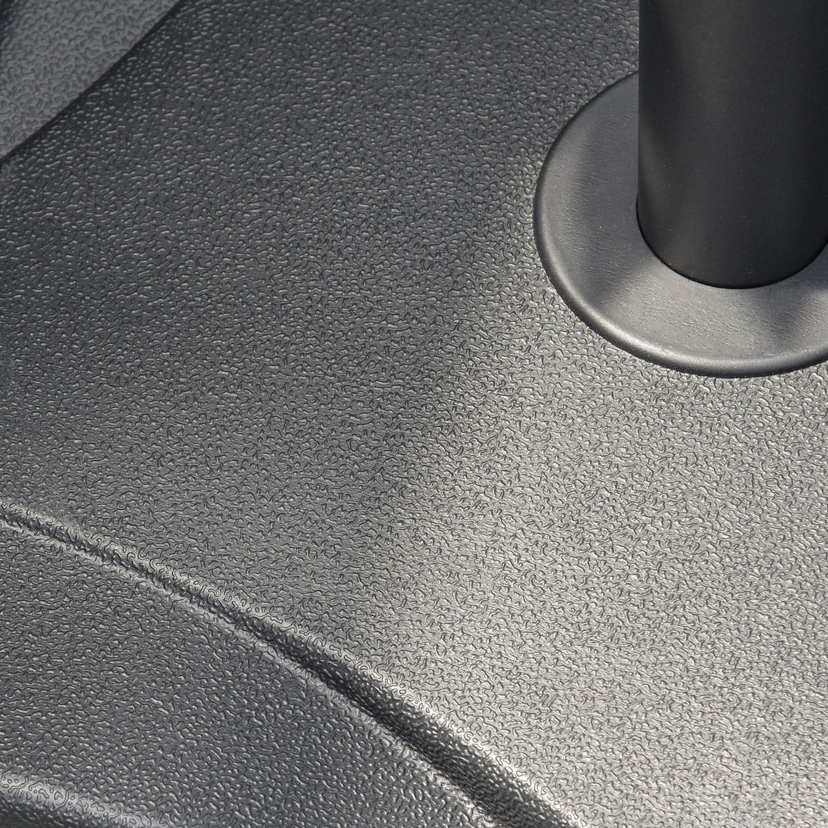 SONNENSCHIRMSTÄNDER für Sonnenschirm Schirmstangen 32/38/48 mm 41,5 x 41,5 Schwarz - Schwarz, Kunststoff (41.5/41.5cm) - Outsunny