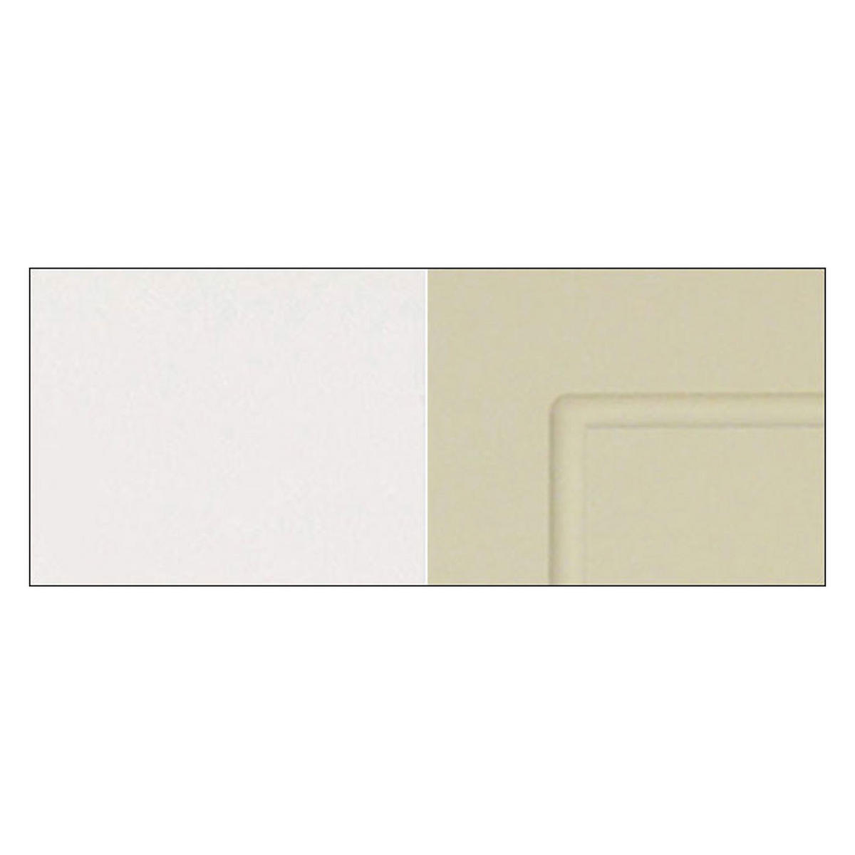 BACKOFEN-HOCHSCHRANK Kvantum D14/RU/3A Vanille Matt / Weiß Matt 60 / 59 / 207cm - Creme/Weiß, Holz/Holzwerkstoff (60/207/59cm) - Feldmann-Wohnen