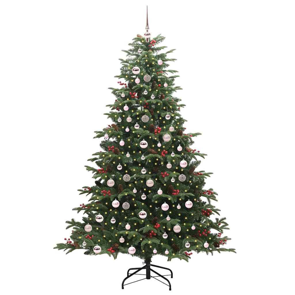 vidaXL Weihnachtsbaum Grün 210 cm