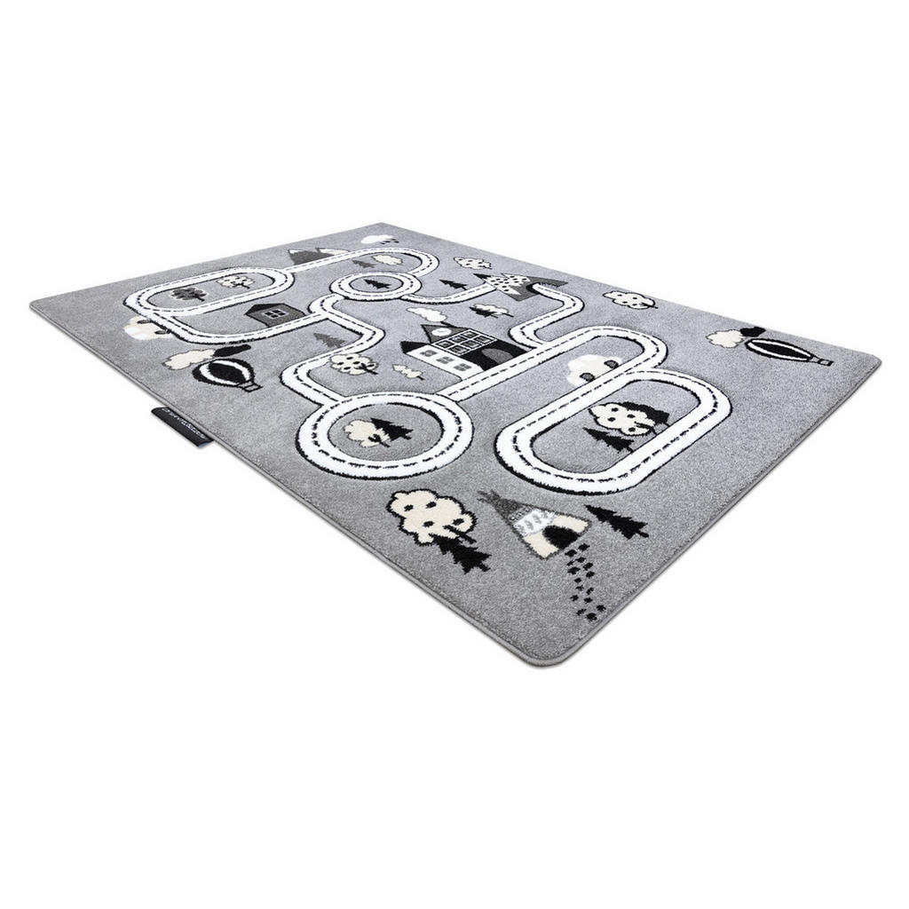 Thumbnail - rugsX Teppich, Grau, Textil, Rechteckig, 200x290 cm, Teppiche & Böden, Teppiche, Teppich Kinderzimmer