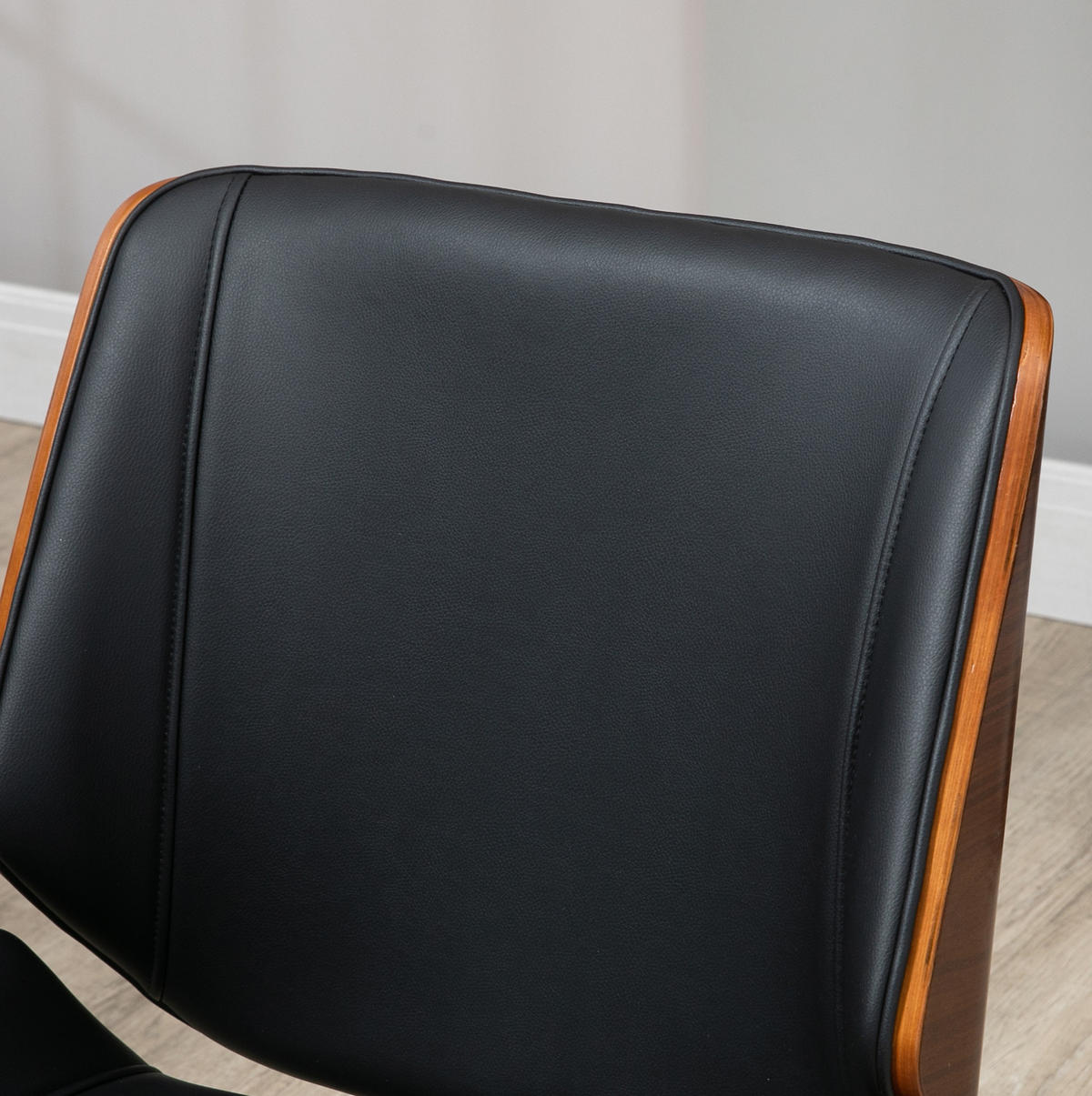 DREHSTUHL 53/60/86-96 cm in Schwarz, höhenverstellbar mit Kippfunktion - Schwarz, Kunststoff (60/96/53cm) - Flora Grace