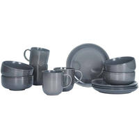 FRÜHSTÜCKS-SET Toledo grau 12er Set - Grau, Keramik (1/1/1cm) - Ritzenhoff Breker