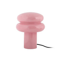 TISCHLAMPE Incesante - Rosa - 20/20/24 cm - Pink, Glas (20/20/24cm) - Leitmotiv