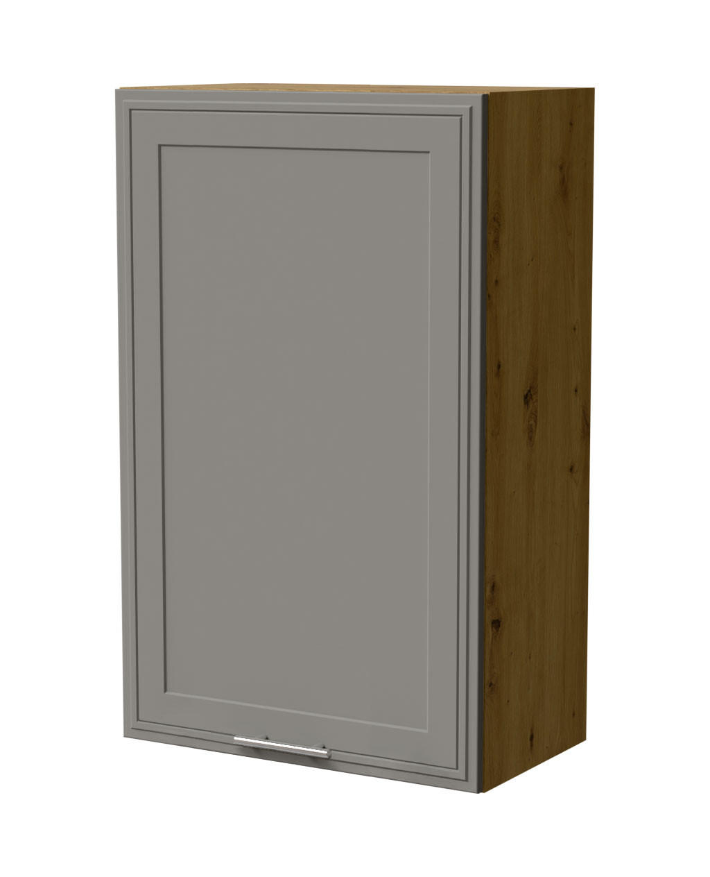 HÄNGESCHRANK Salo W4/60/1 Eiche Artisan / Dust Grey Matt 60 / 32,5 / 96cm - Eiche Artisan/Grau, Holz/Holzwerkstoff (60/96/32.5cm) - Feldmann-Wohnen