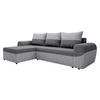 ECKSOFA Mader - Dunkelgrau/Hellgrau, Holz/Kunststoff (260/140cm) - MIRJAN24