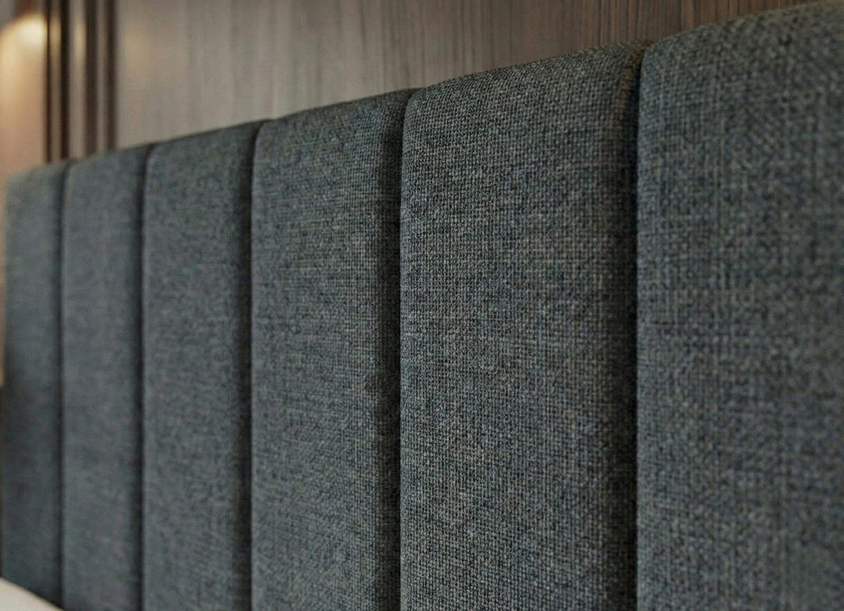 BOXBETT Vibe 200x200 cm - Dunkelgrau, Textil (200/200cm) - B&B Home