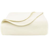 KUSCHELDECKE, 130x170 cm, 100% Polyester, Weiß - Creme, Textil (130/170cm) - Zollner