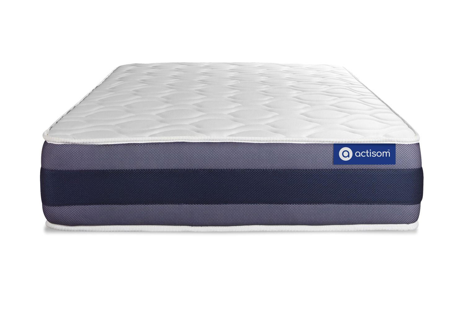 MATRATZE Actilatex morpho Latex und Memory-Schaum 80 x 200 cm h1 - Weiß, Textil (80/200cm) - ACTISOM