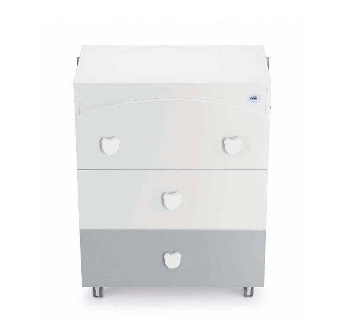 WICKEL-BADEKOMBI Badekombination Arco - Grau, Holz/Kunststoff (48/89/76cm) - Cam il Mondo del Bambino S.p.A.
