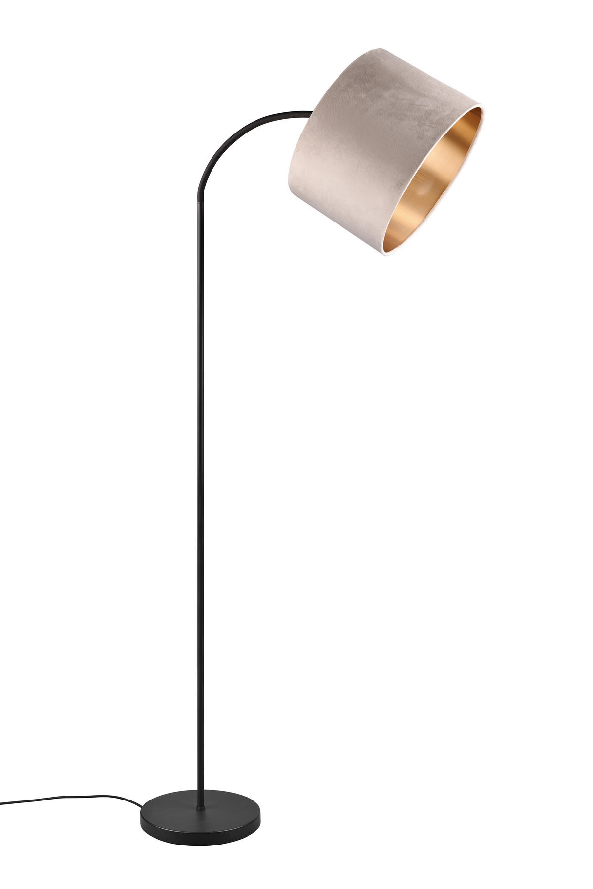 STEHLAMPE JULIETA - Beige - 35/35/156 cm - Beige, Textil (63/63/156cm) - Trio Leuchten