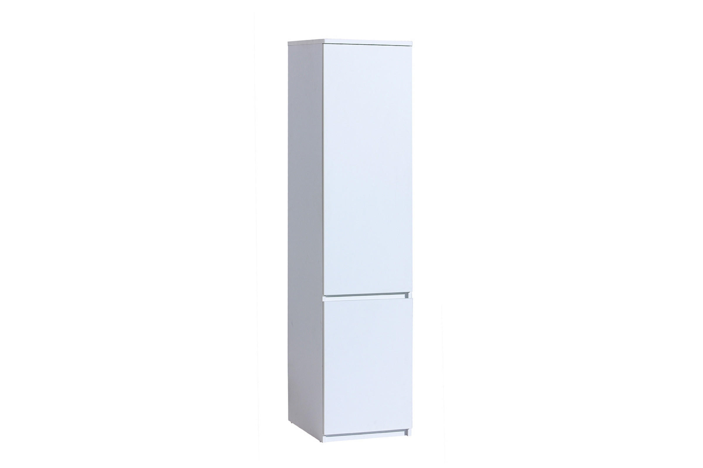 Deine Möbel 24 Regal Weiß 45x195x52 cm