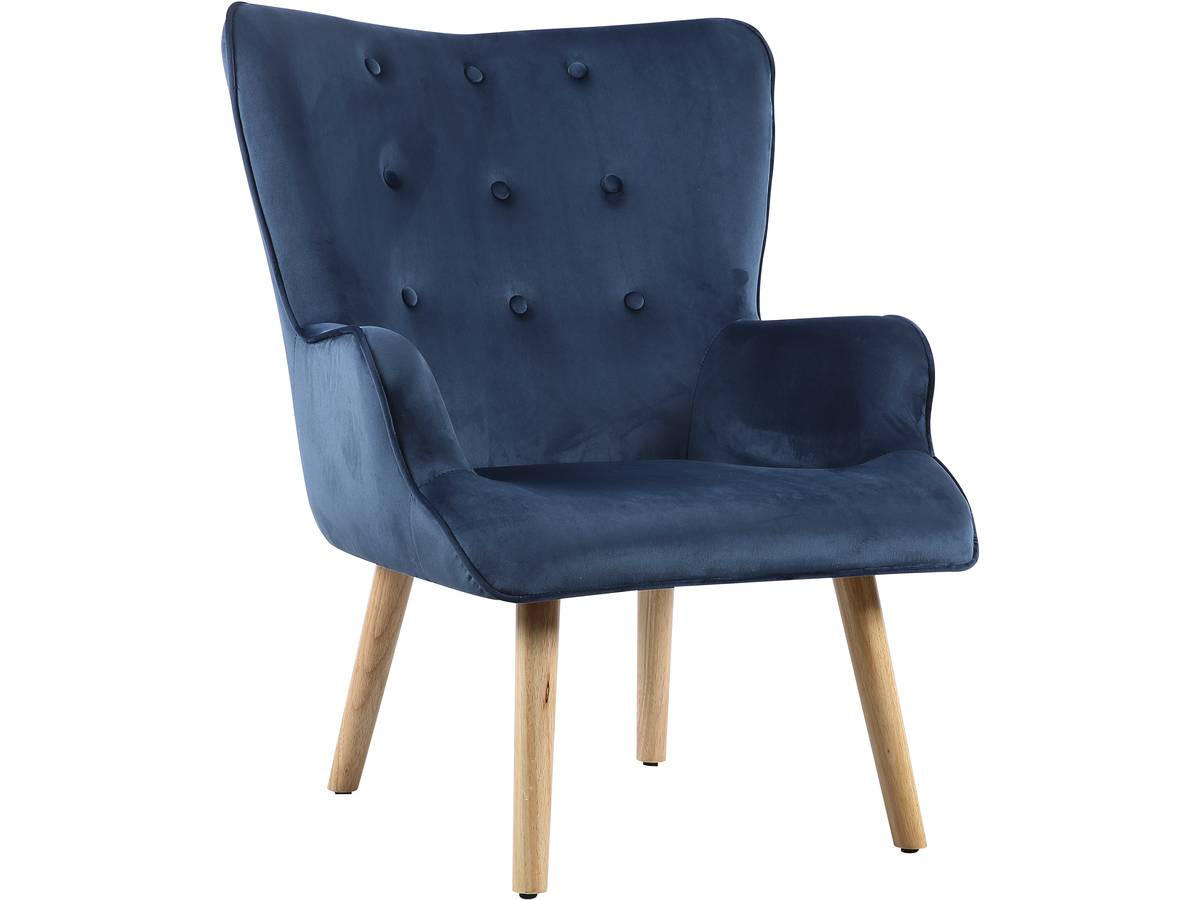 SESSEL odense Grau - Grau, Textil (81/92/73cm) - Habitat Garten