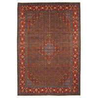 ORIENTTEPPICH handgeknüpft Ardebil Blau 297/200 cm Schurwolle - Blau, Textil (200/297cm) - Looma
