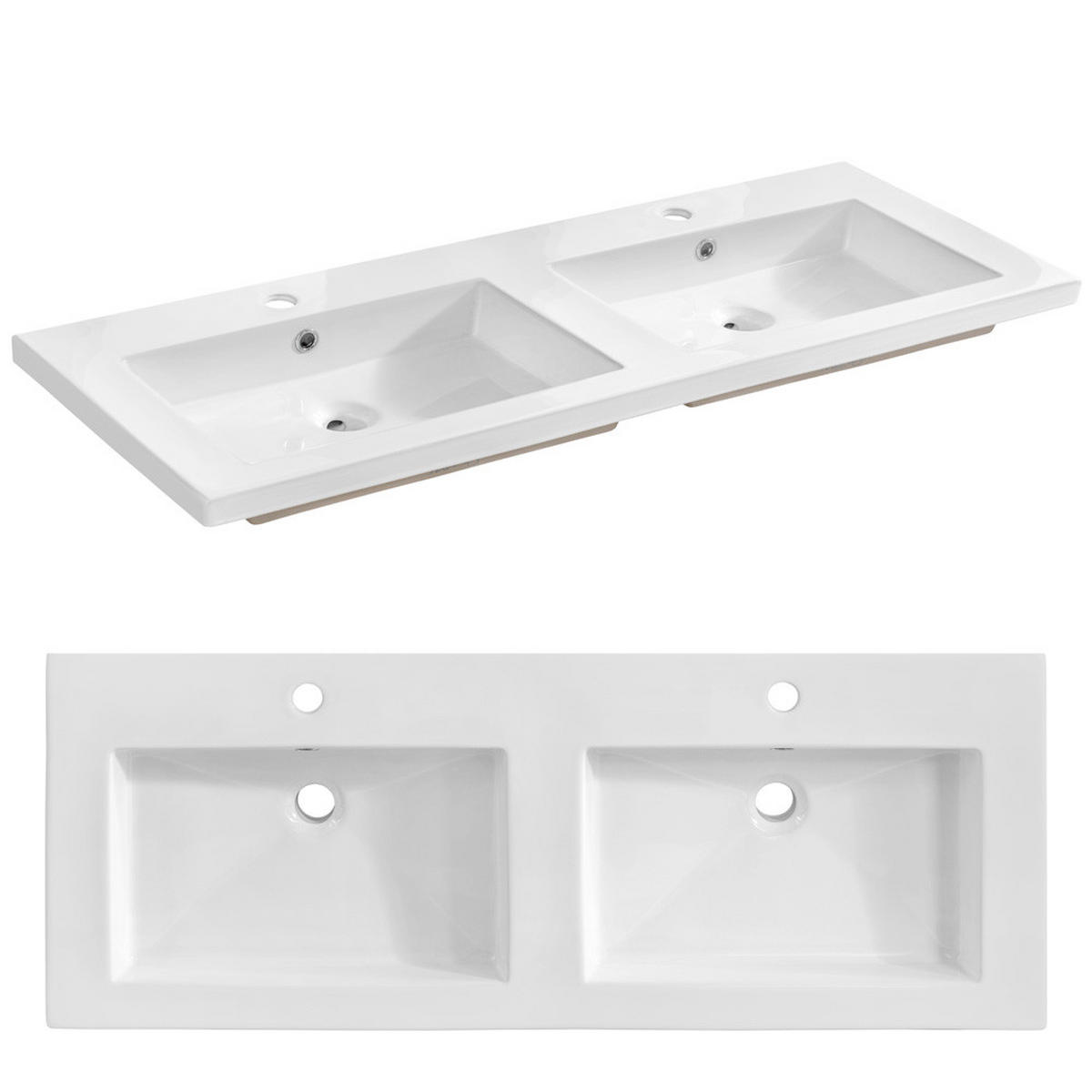 BADMÖBEL-SET 2-TLG. New-luton - Anthrazit, Holzwerkstoff (121/200/46cm) - Lomado