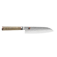 MESSER Miyabi Santoku - Schwarz, Metall (18cm) - Zwilling