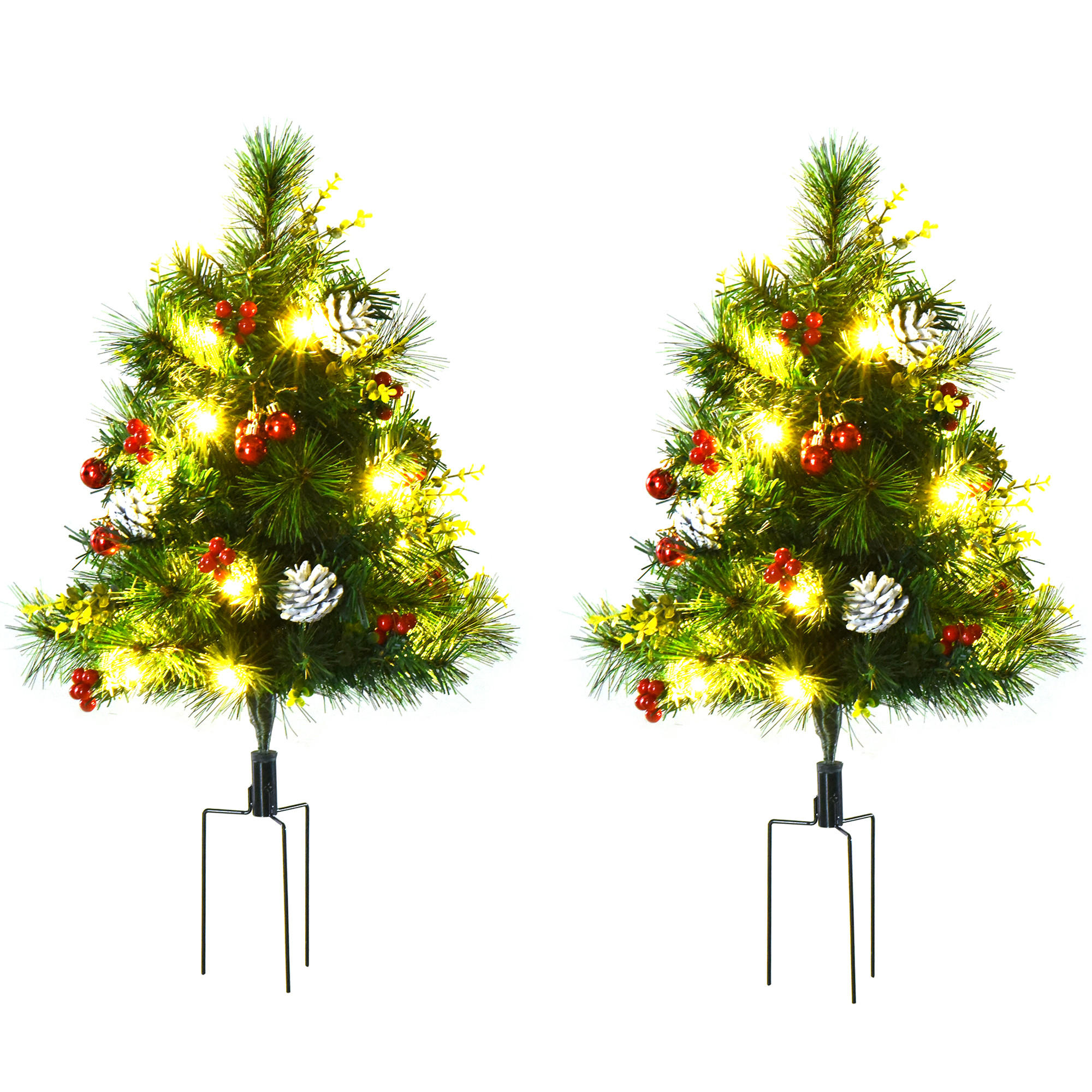 WEIHNACHTSBÄUME Grün 33.0/33.0/75.0cm - Grün, Kunststoff (75cm)