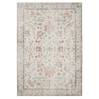 VINTAGE-TEPPICH George waschbar 140x200 cm - Beige/Multicolor, Kunststoff (140/200cm) - benuta
