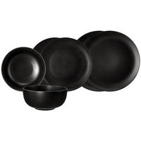BASIC-SET Liberty Velvet Black schwarz 6er Set - Schwarz, Keramik (1/1/1cm) - Seltmann Weiden