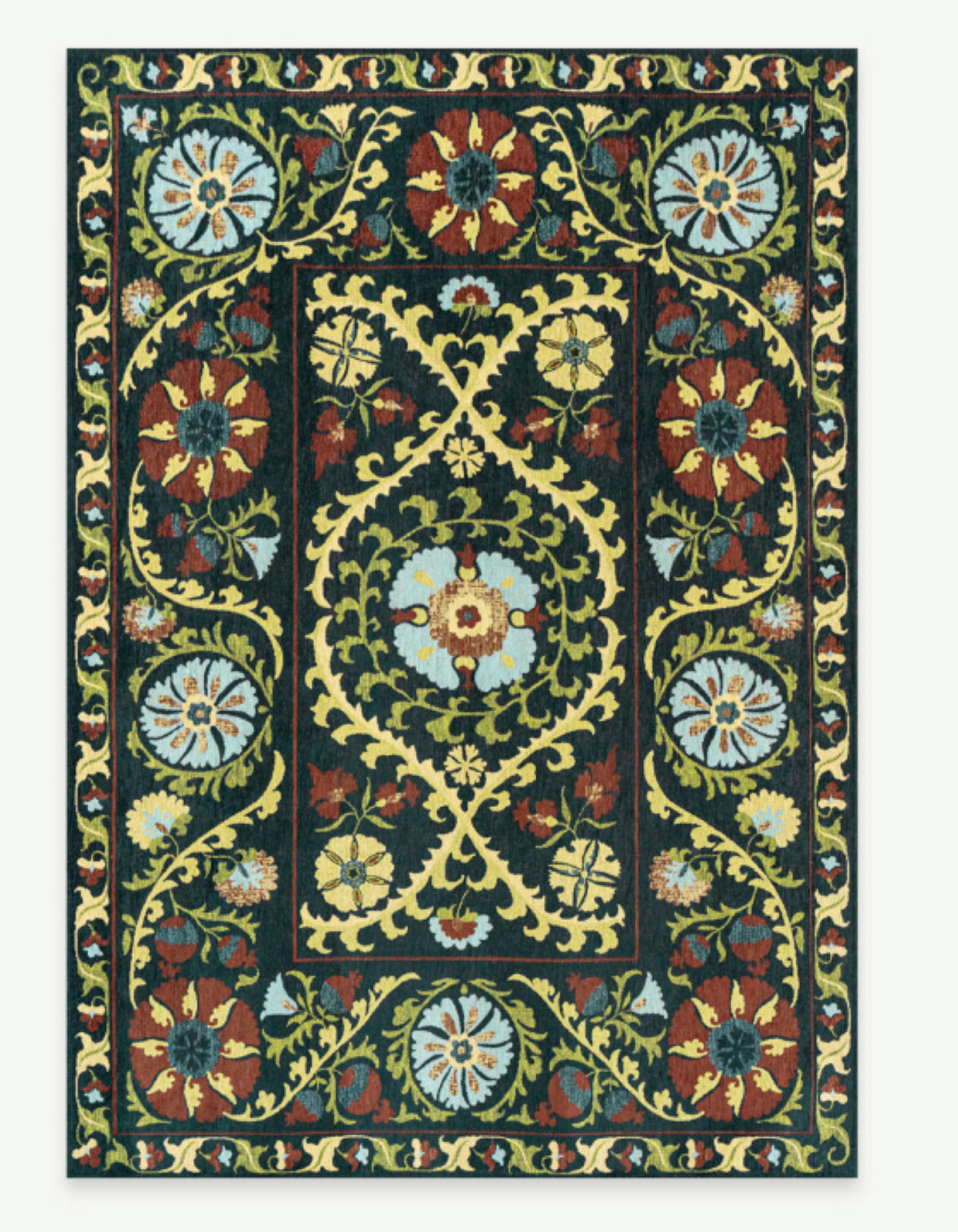 Novatrend Teppich Schwarz 280x390 cm