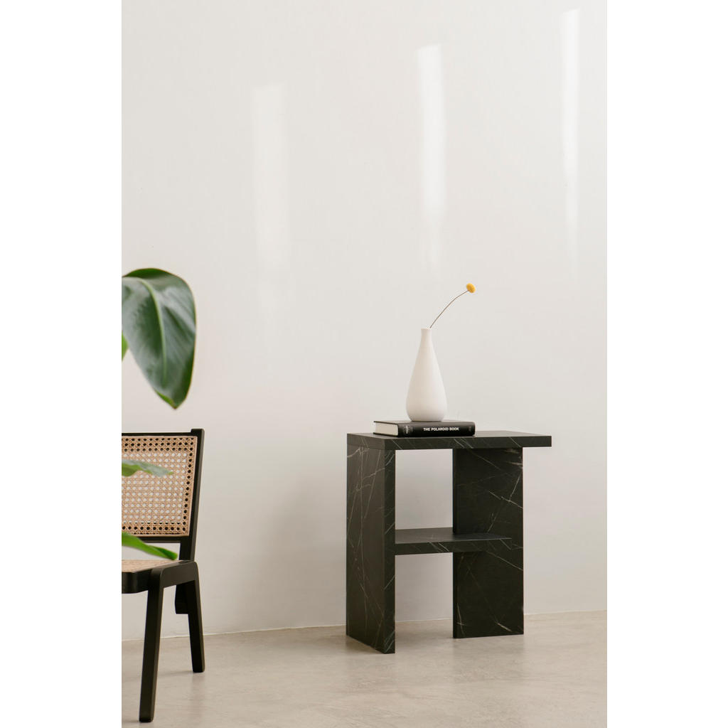 Thumbnail - RNT By Really Nice Things Beistelltisch, Schwarz, Holzwerkstoff, Rechteckig, 30x52x48 cm, Wohnzimmer, Wohnzimmertische, ...