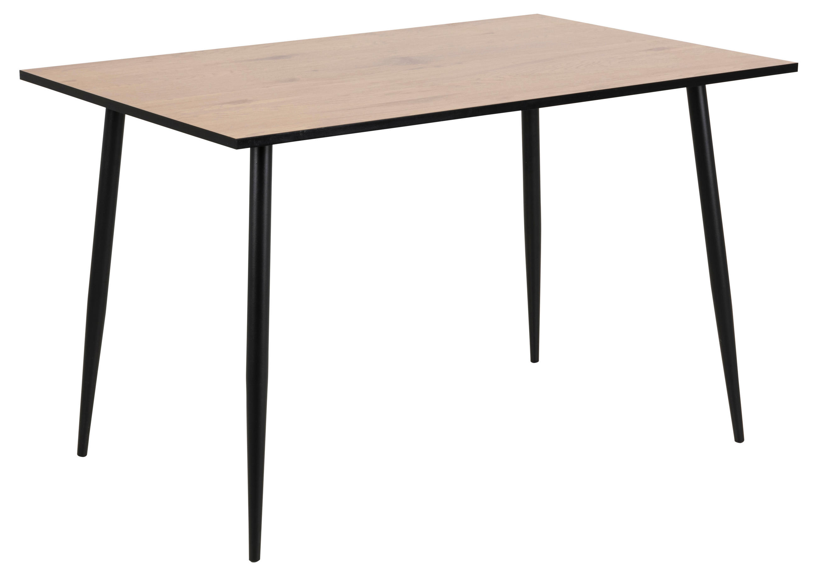 ESSTISCH Wildeiche Dekor - Naturfarben, Holzwerkstoff (80/120/75cm) - ebuy24