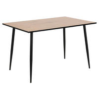 ESSTISCH Wildeiche Dekor - Naturfarben, Holzwerkstoff (80/120/75cm) - ebuy24