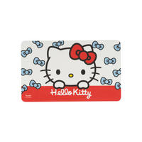 BRETTCHEN Hello Kitty Schleife Rot/Weiß 14,5 x 23,5 cm - Weiß, Kunststoff (14.5/23.5cm) - Hello Kitty