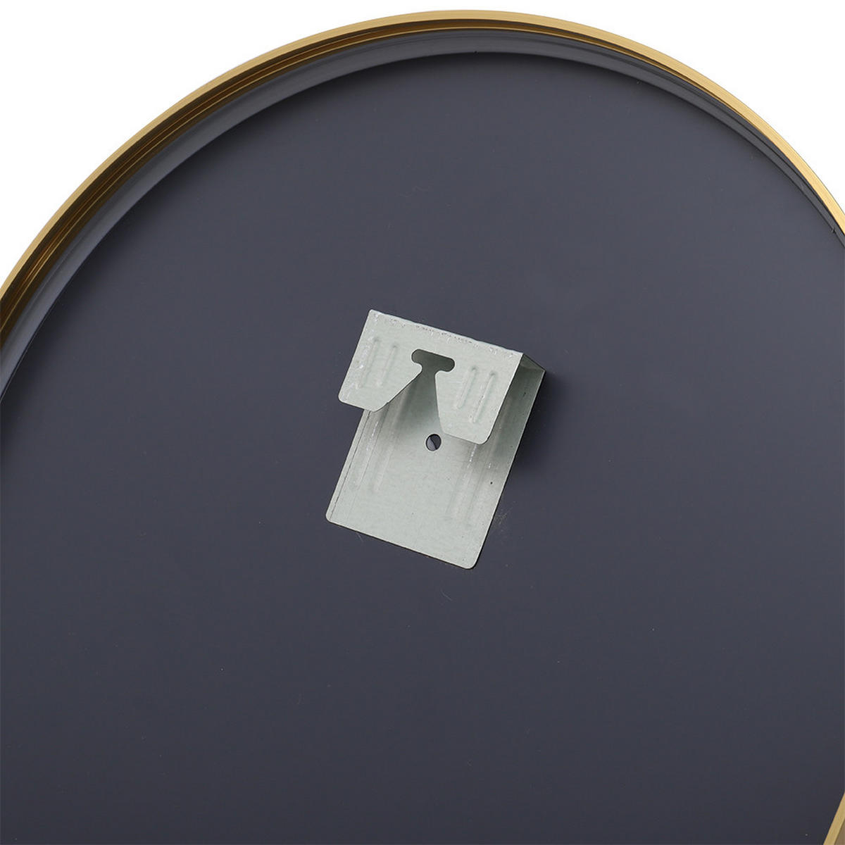 WANDSPIEGEL 40/70/2.8 cm Badezimmer Kapselform Metallrahmen Gold - Goldfarben, Glas/Metall (40/2.8/70cm) - Livingandhome