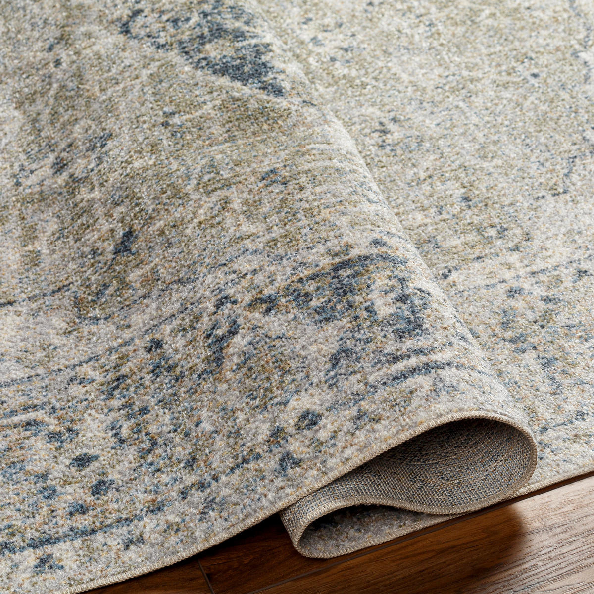 TEPPICH waschbar Amayra 160/213 cm Grün - Grün, Textil (160/213cm) - LIVABLISS
