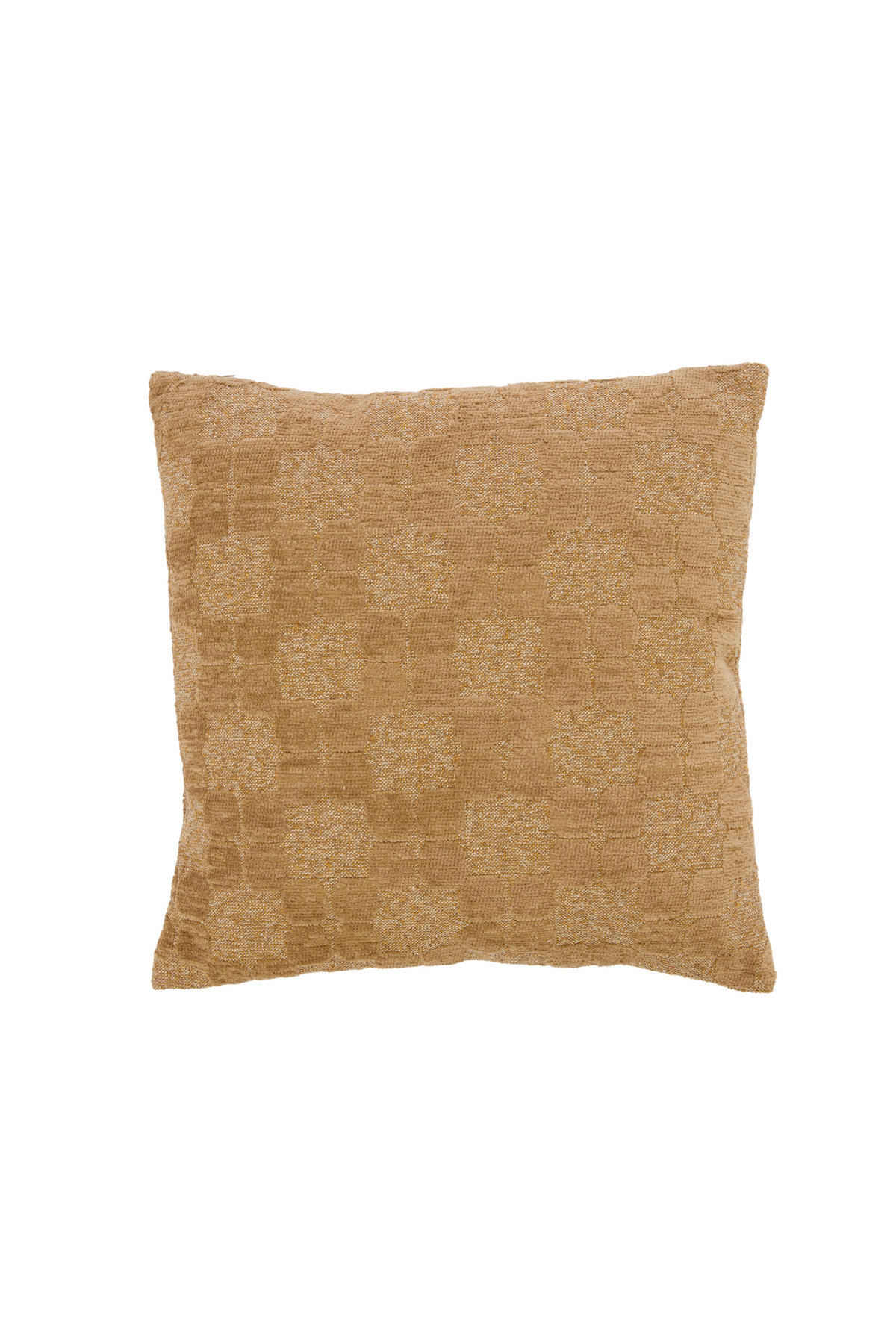 DEKOKISSEN Pueblo Gelb 45/45/10 cm - Gelb, Textil (45/45cm) - Light & Living